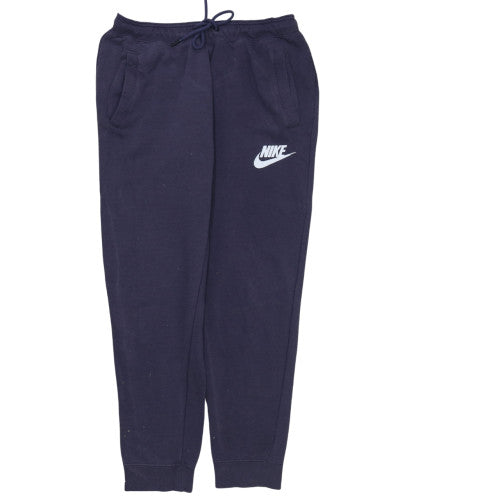 Womens UK Size M Nike Regular Fit Jogger Blue Trousers
