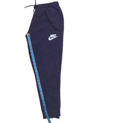Womens UK Size M Nike Regular Fit Jogger Blue Trousers