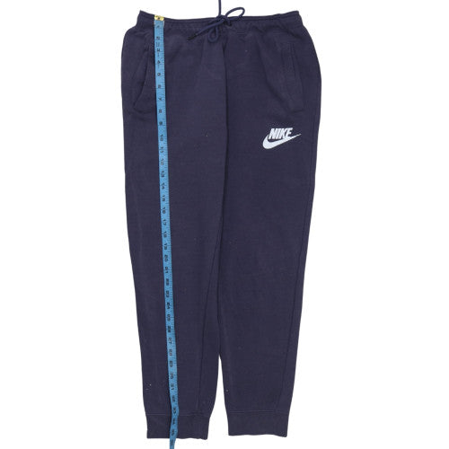 Womens UK Size M Nike Regular Fit Jogger Blue Trousers