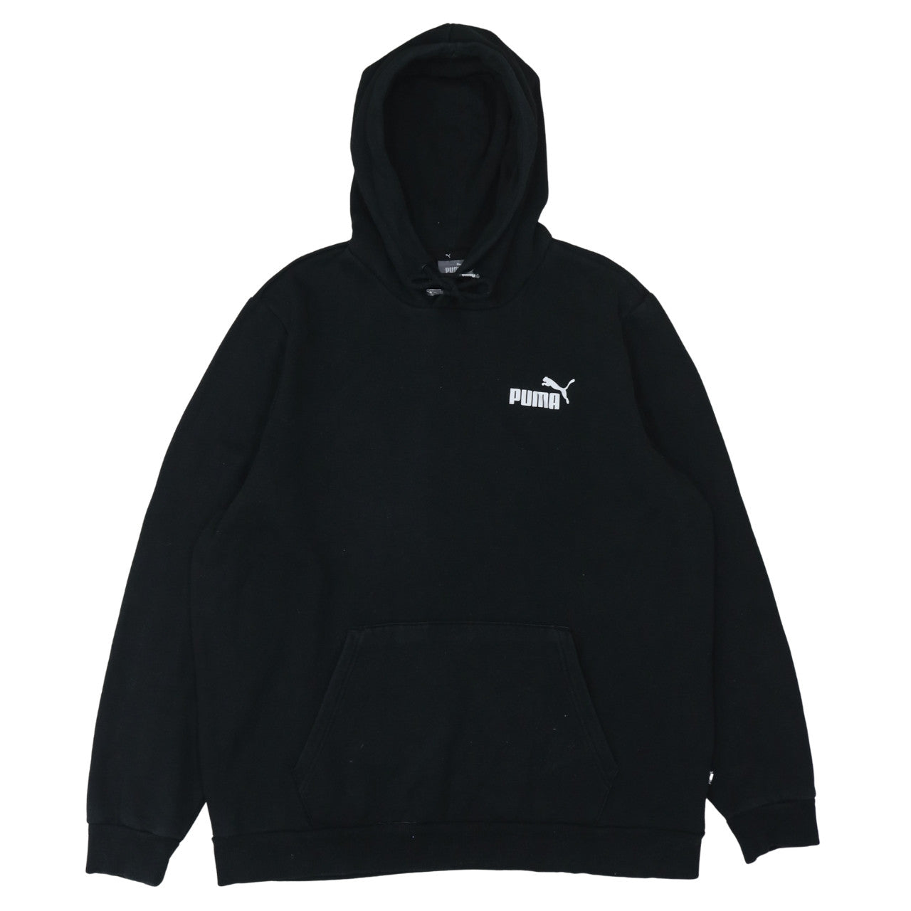 Mens UK Size L PUMA Black Pullover Hoodie
