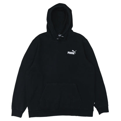 Mens UK Size L PUMA Black Pullover Hoodie