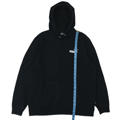 Mens UK Size L PUMA Black Pullover Hoodie