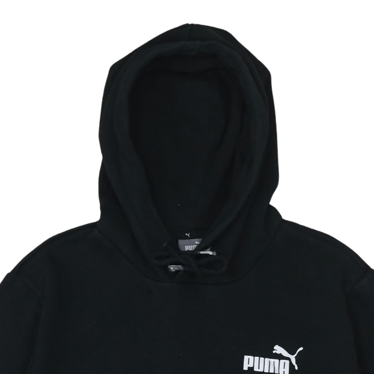 Mens UK Size L PUMA Black Pullover Hoodie