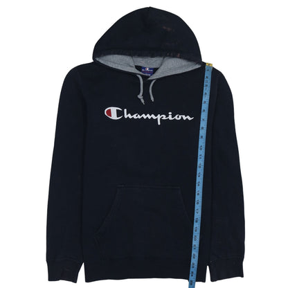 Mens UK Size M Champion Black Pullover Hoodie