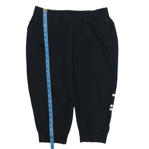 Womens UK Size L adidas Regular Fit Jogger Black Trousers