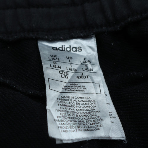 Womens UK Size L adidas Regular Fit Jogger Black Trousers
