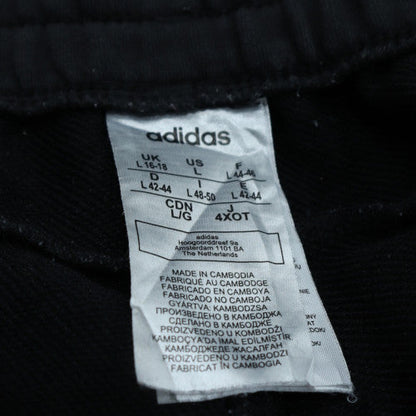 Womens UK Size L adidas Regular Fit Jogger Black Trousers