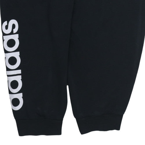 Womens UK Size L adidas Regular Fit Jogger Black Trousers