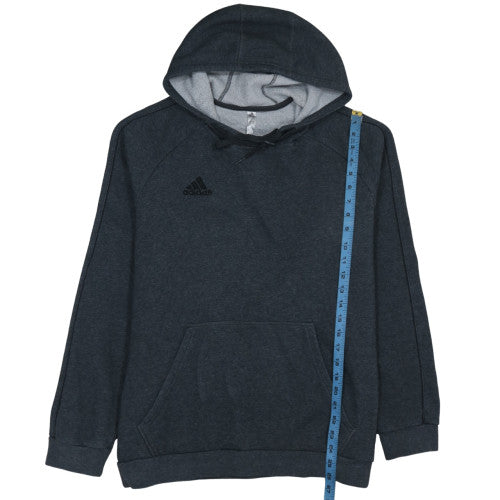 Mens UK Size L adidas Black Pullover Hoodie