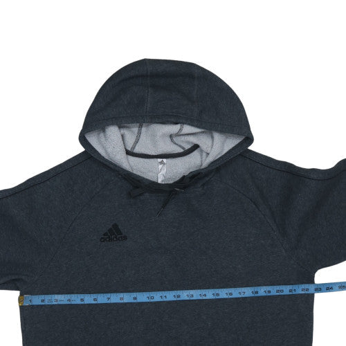 Mens UK Size L adidas Black Pullover Hoodie