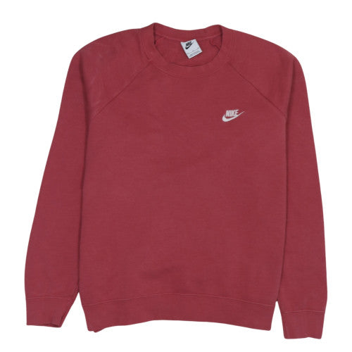 Womens UK Size XL Nike Red Pullover Sweatshirt