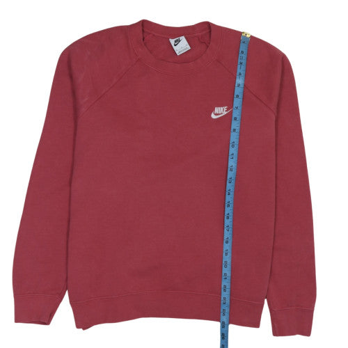 Womens UK Size XL Nike Red Pullover Sweatshirt