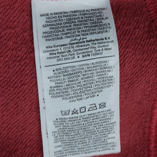 Womens UK Size XL Nike Red Pullover Sweatshirt