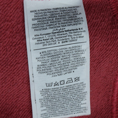 Womens UK Size XL Nike Red Pullover Sweatshirt