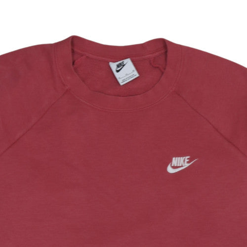 Womens UK Size XL Nike Red Pullover Sweatshirt