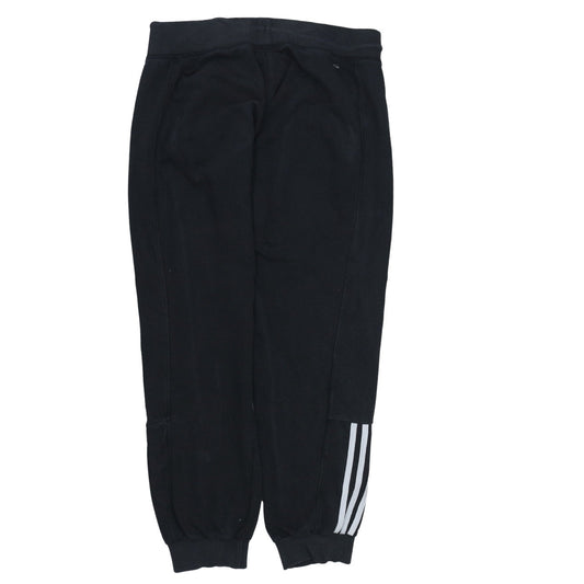Womens UK Size M adidas Regular Fit Jogger Black Trousers
