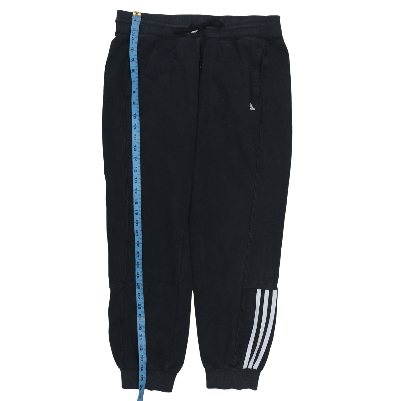 Womens UK Size M adidas Regular Fit Jogger Black Trousers