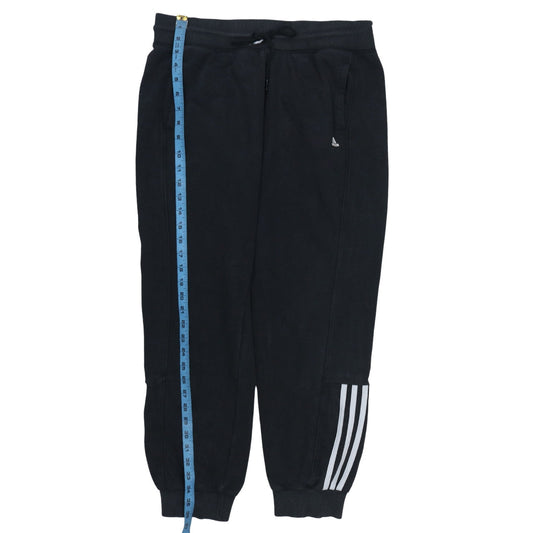 Womens UK Size M adidas Regular Fit Jogger Black Trousers