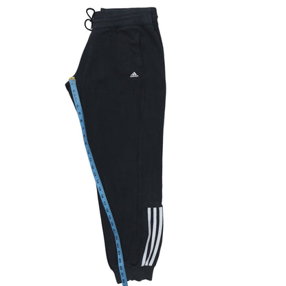 Womens UK Size M adidas Regular Fit Jogger Black Trousers