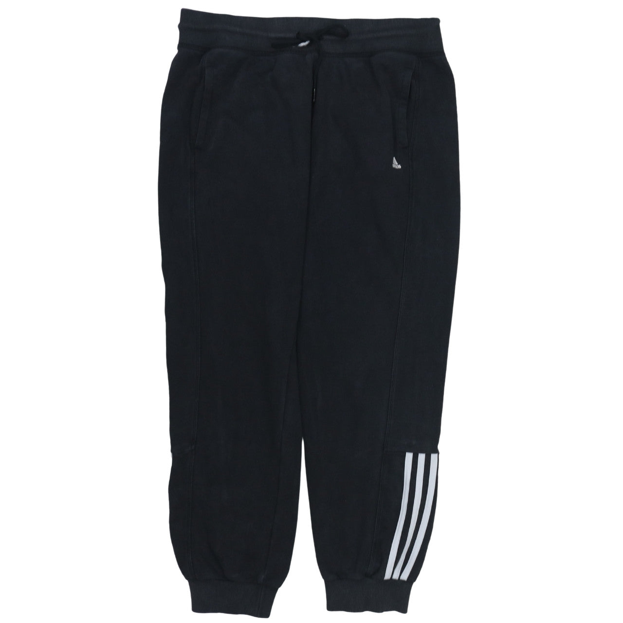 Womens UK Size M adidas Regular Fit Jogger Black Trousers