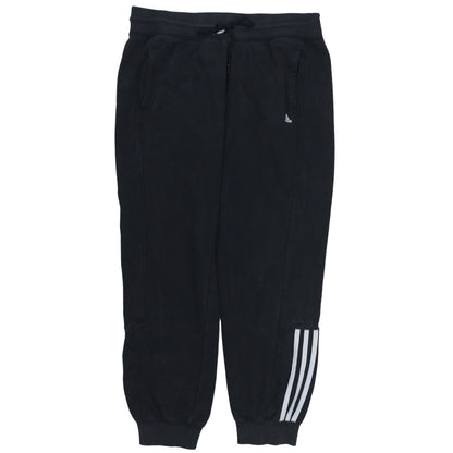 Womens UK Size M adidas Regular Fit Jogger Black Trousers
