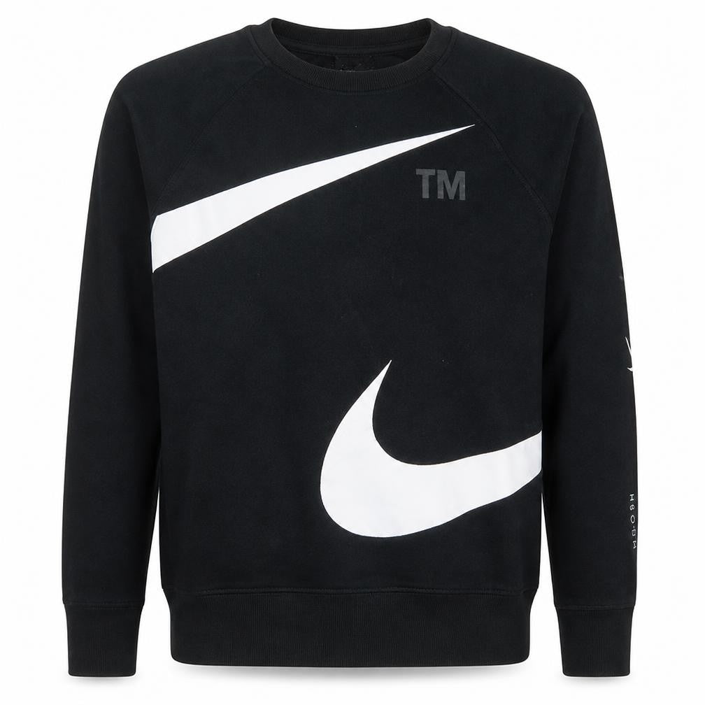 Mens UK Size M Nike Black Pullover Sweatshirt