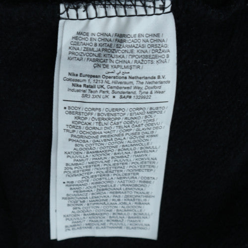 Mens UK Size M Nike Black Pullover Sweatshirt