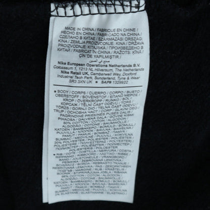 Mens UK Size M Nike Black Pullover Sweatshirt