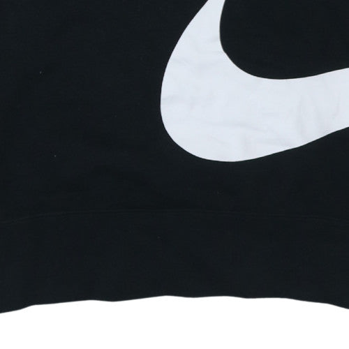 Mens UK Size M Nike Black Pullover Sweatshirt