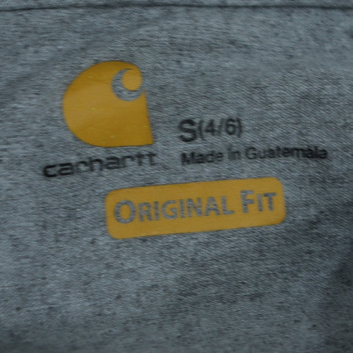 Mens UK Size S Carhartt Grey Pullover Sweatshirt