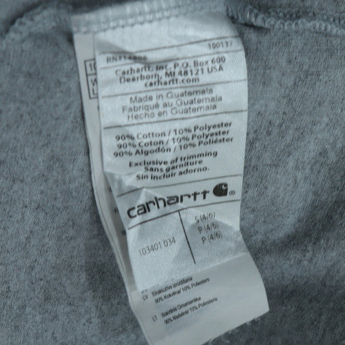 Mens UK Size S Carhartt Grey Pullover Sweatshirt