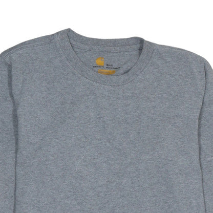 Mens UK Size S Carhartt Grey Pullover Sweatshirt