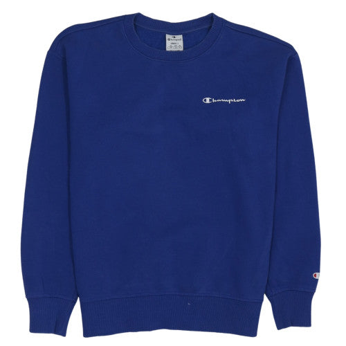 Mens UK Size S Champion Blue Pullover Sweatshirt