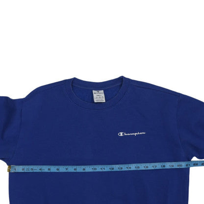 Mens UK Size S Champion Blue Pullover Sweatshirt
