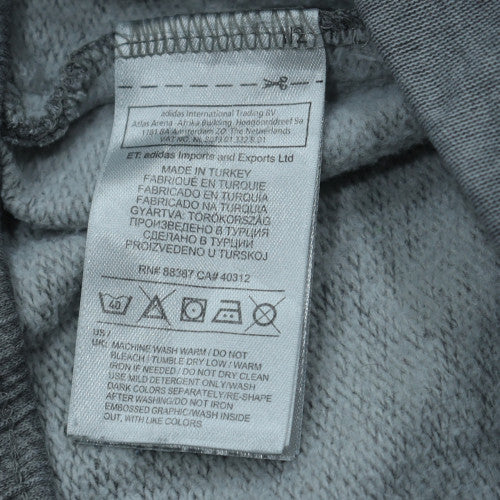 Mens UK Size M adidas Regular Fit Jogger Grey Trousers