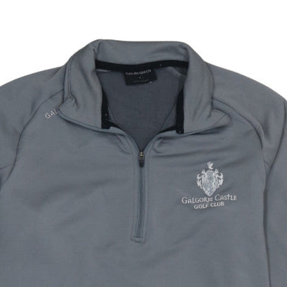 Mens UK Size M Galvin Green Grey Pullover Sweatshirt