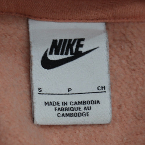 Mens UK Size S Nike Brown Pullover Hoodie