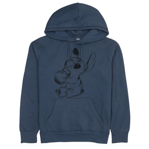 Womens UK Size XS Disney Blue Pullover Hoodie