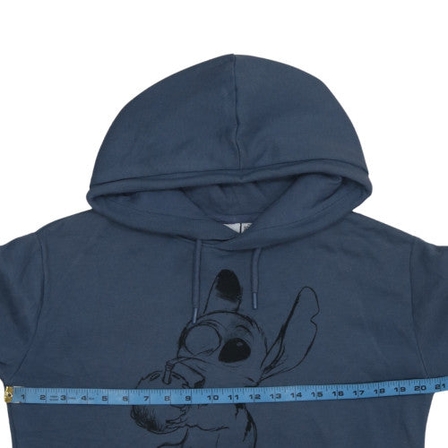 Womens UK Size XS Disney Blue Pullover Hoodie