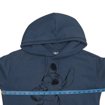 Womens UK Size XS Disney Blue Pullover Hoodie