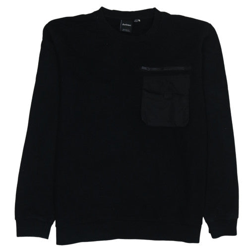 Mens UK Size XL Outfitters Black Pullover Sweatshirt