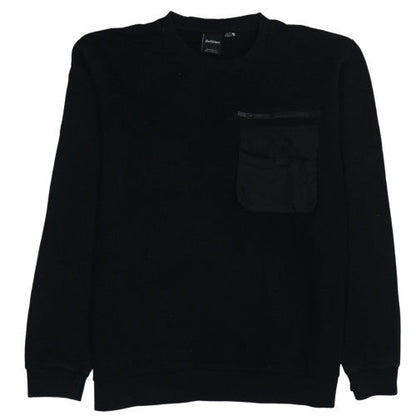 Mens UK Size XL Outfitters Black Pullover Sweatshirt