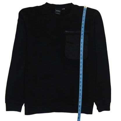 Mens UK Size XL Outfitters Black Pullover Sweatshirt