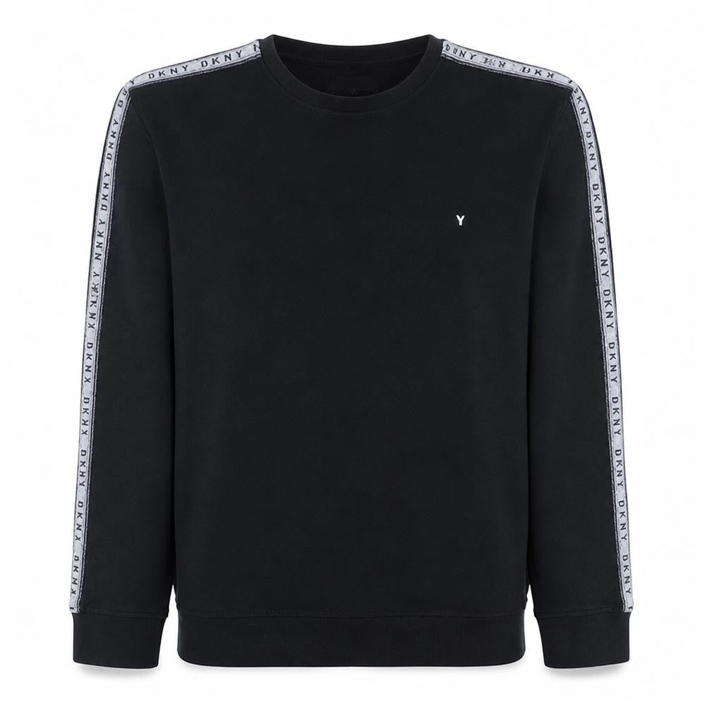 Mens UK Size L DKNY Black Pullover Sweatshirt