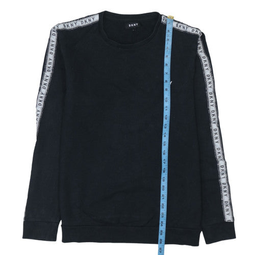 Mens UK Size L DKNY Black Pullover Sweatshirt