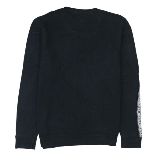 Mens UK Size L DKNY Black Pullover Sweatshirt