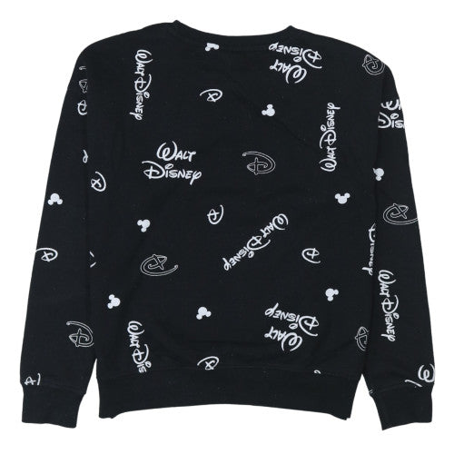 Womens UK Size XS Primark Black Pullover Sweatshirt