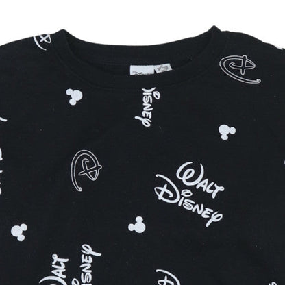 Womens UK Size XS Primark Black Pullover Sweatshirt