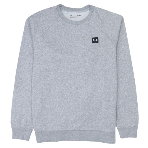 Mens UK Size M Under armour Grey Pullover Sweatshirt