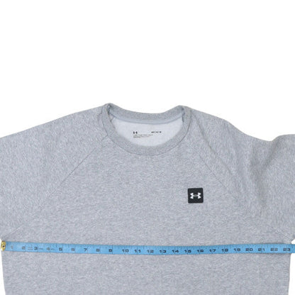 Mens UK Size M Under armour Grey Pullover Sweatshirt